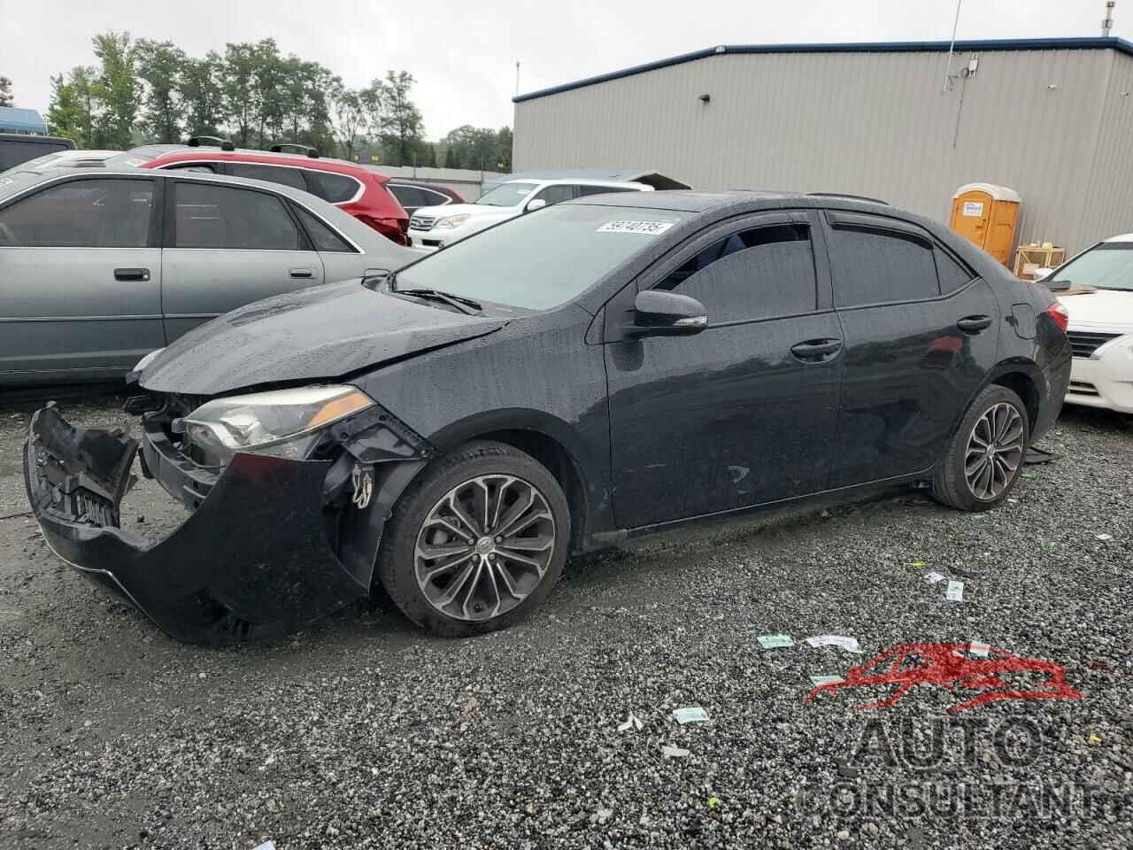 TOYOTA COROLLA 2016 - 2T1BURHE7GC597374