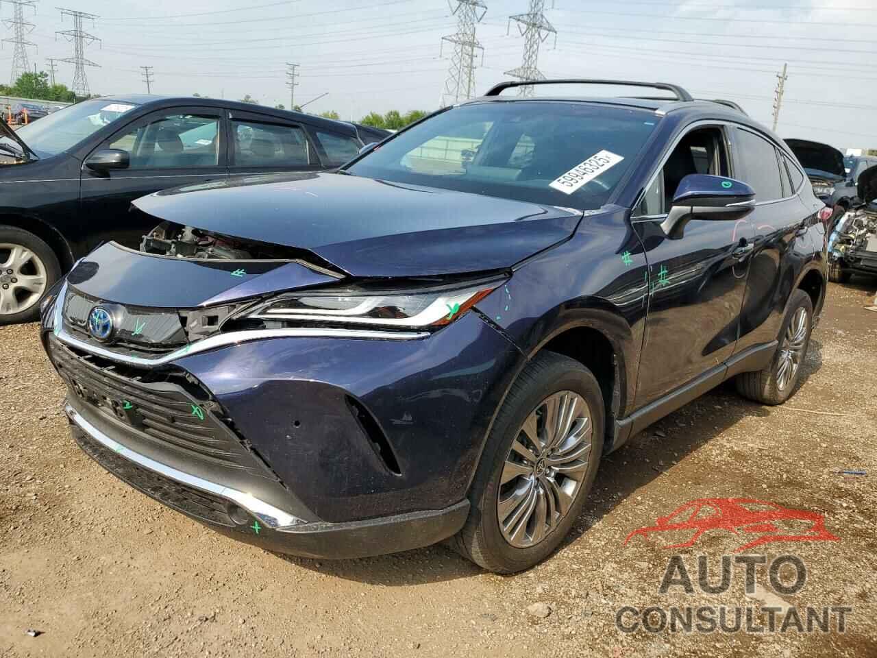 TOYOTA VENZA 2022 - JTEAAAAH5NJ107490