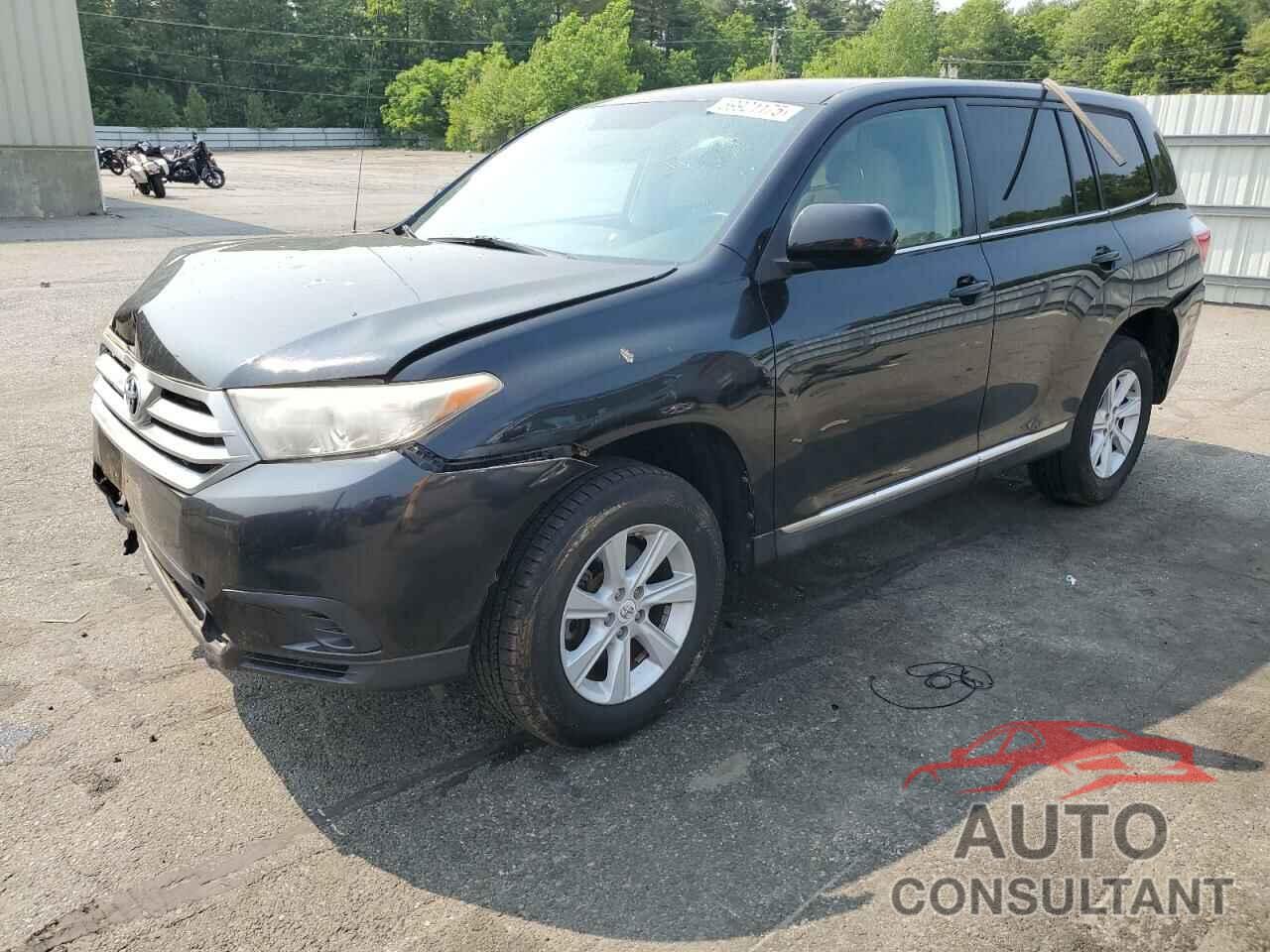 TOYOTA HIGHLANDER 2012 - 5TDBK3EH0CS140943