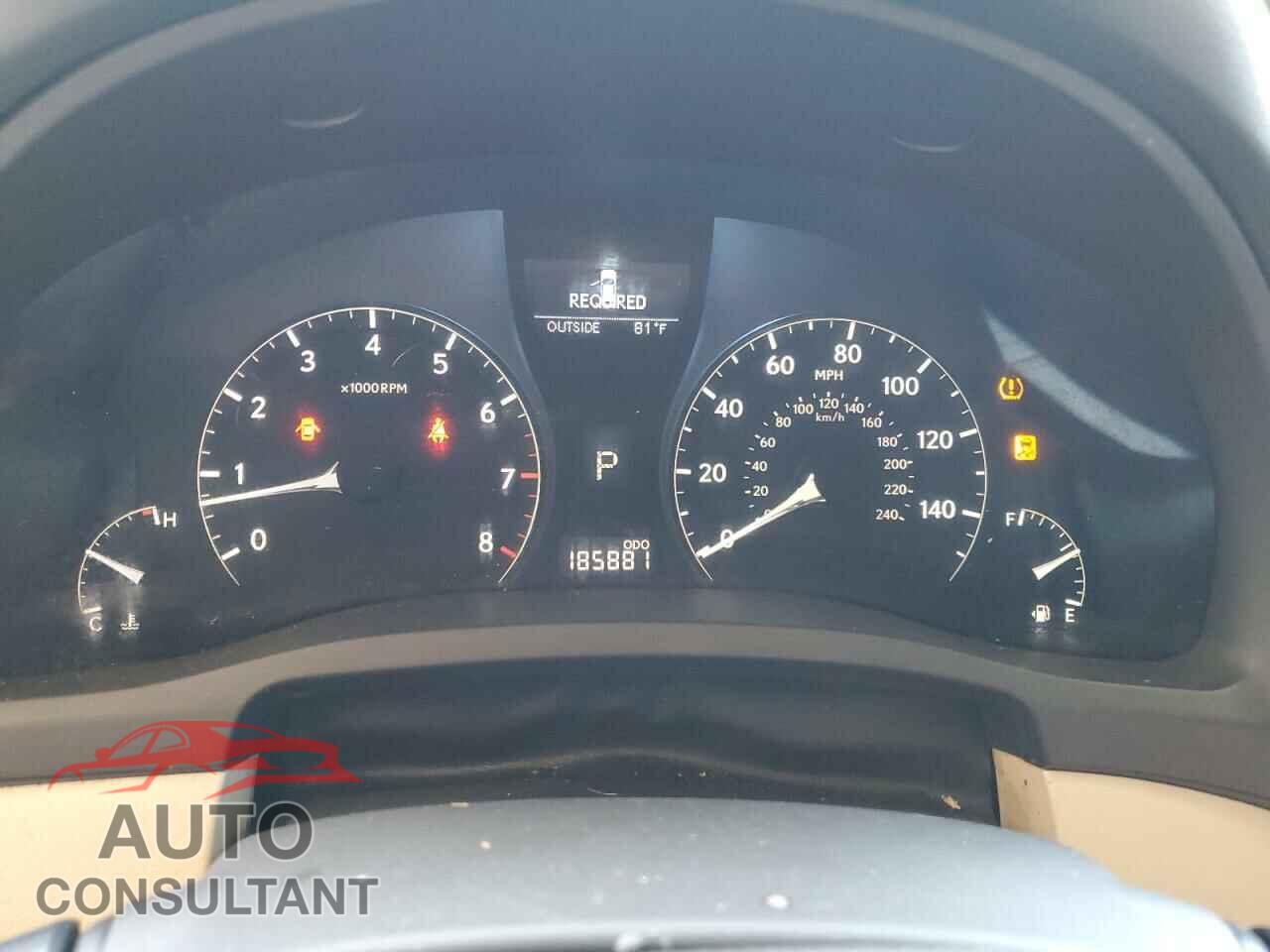 LEXUS RX350 2011 - 2T2ZK1BA3BC045581