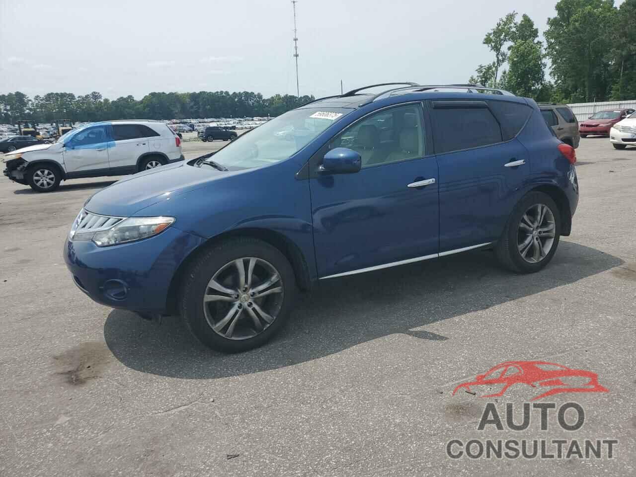 NISSAN MURANO 2009 - JN8AZ18W99W106924