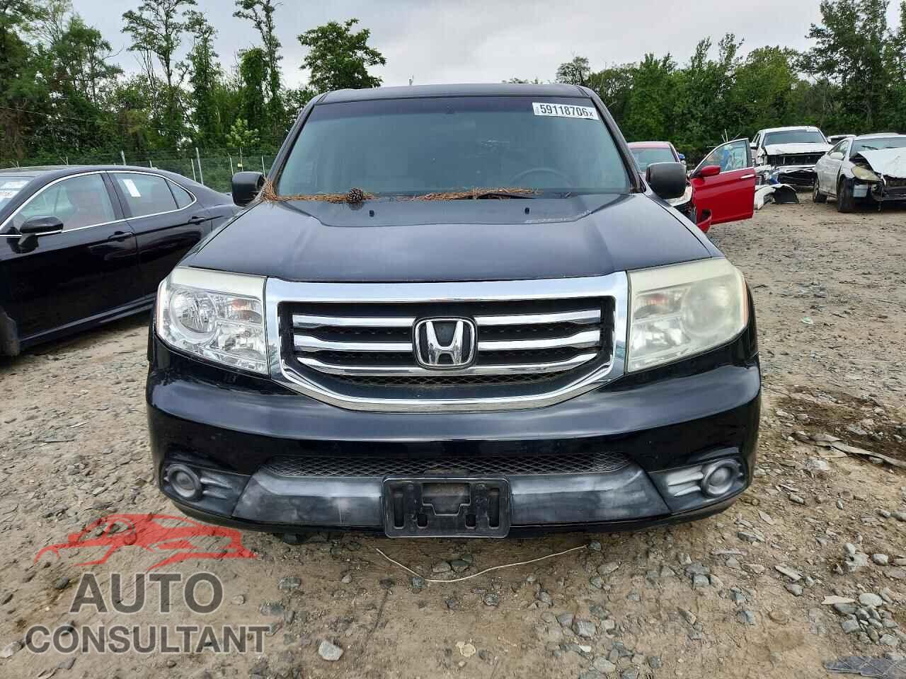 HONDA PILOT 2012 - 5FNYF4H21CB003929