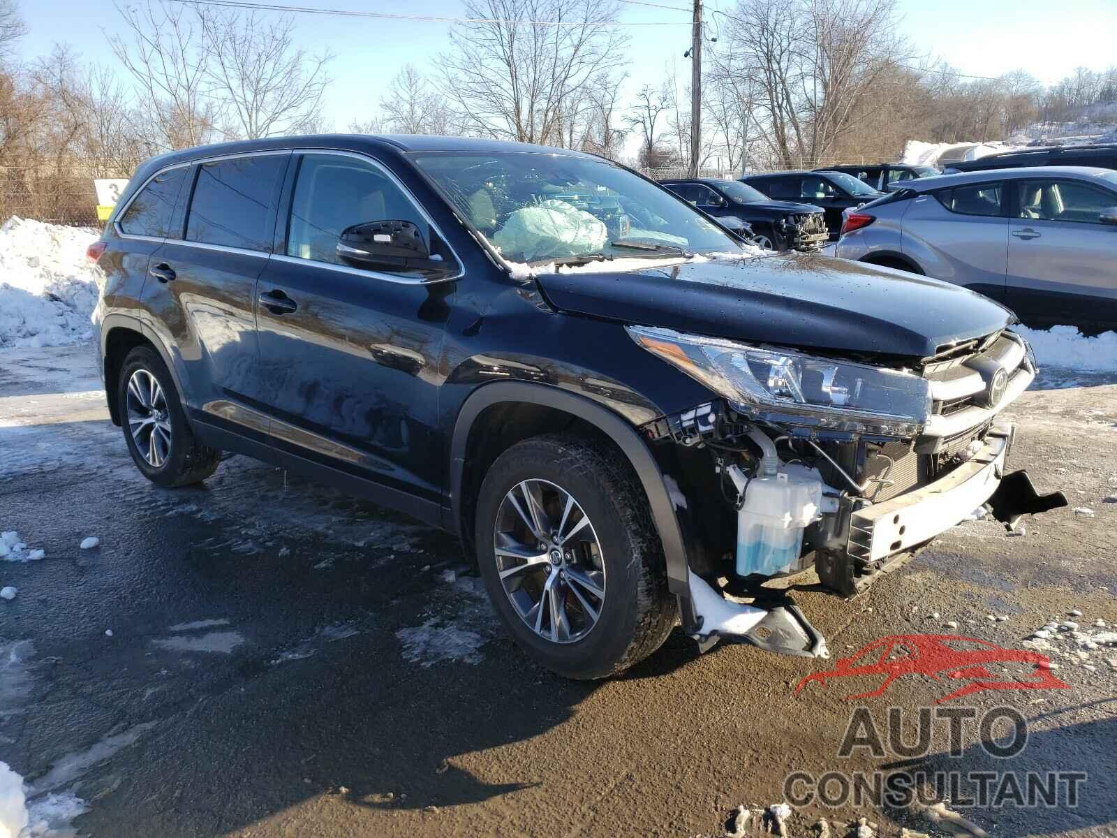 TOYOTA HIGHLANDER 2019 - 5TDBZRFH6KS925009