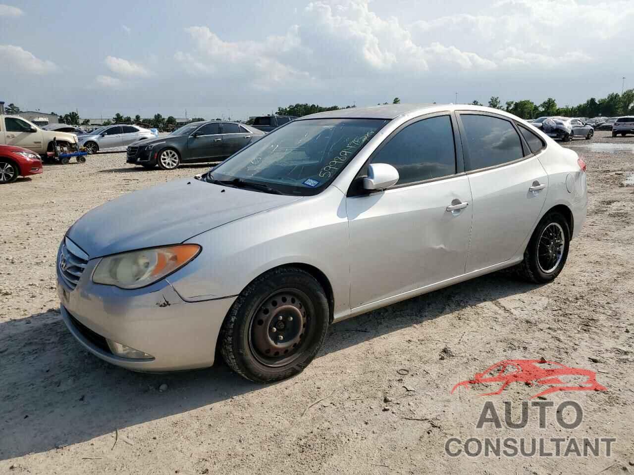 HYUNDAI ELANTRA 2010 - KMHDU4AD7AU191825