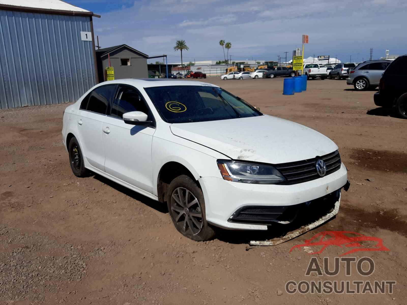 VOLKSWAGEN JETTA 2017 - 3VWDB7AJ0HM395329