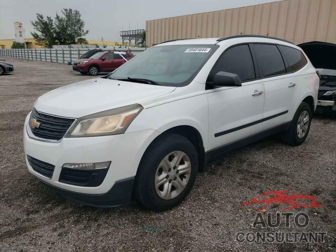 CHEVROLET TRAVERSE 2016 - 1GNKRFED2GJ236027