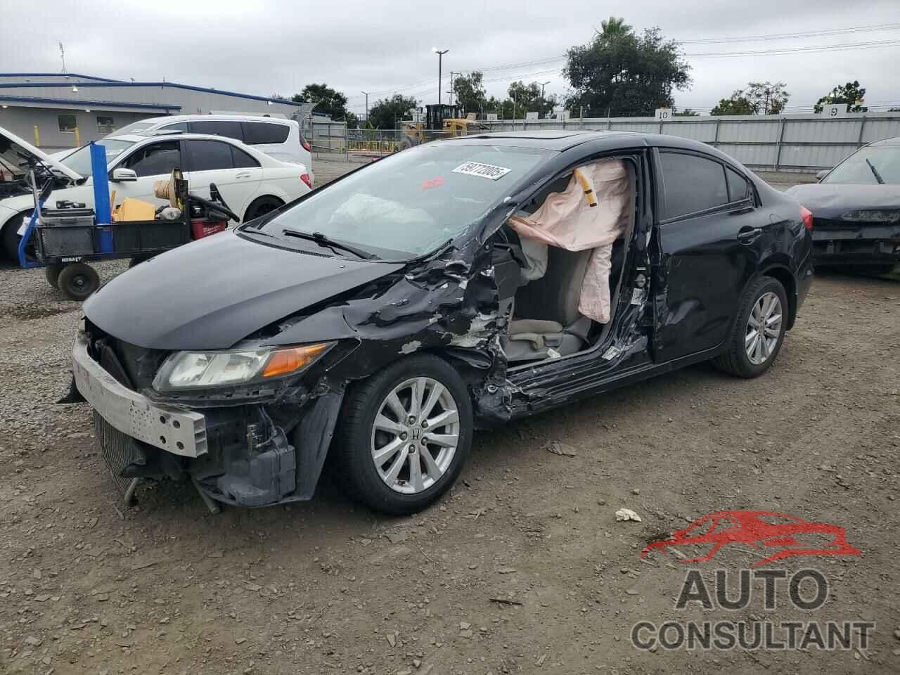 HONDA CIVIC 2012 - 2HGFB2F81CH504149