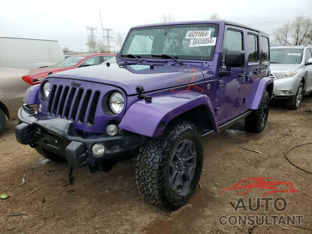 JEEP WRANGLER 2016 - 1C4BJWEG7GL192234