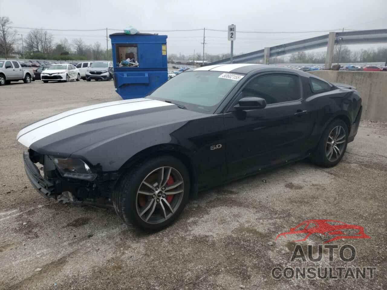 FORD MUSTANG 2012 - 1ZVBP8CFXC5245847