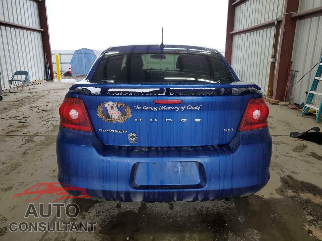 DODGE AVENGER 2013 - 1C3CDZCB9DN710286