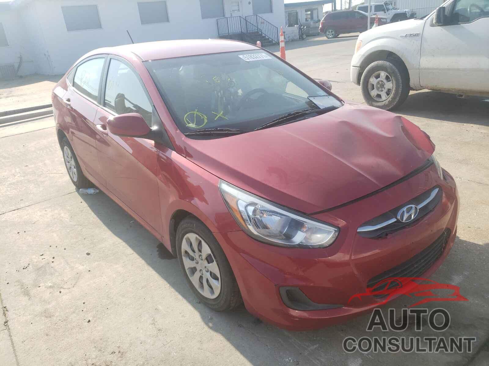 HYUNDAI ACCENT 2016 - KMHCT4AE4GU013807