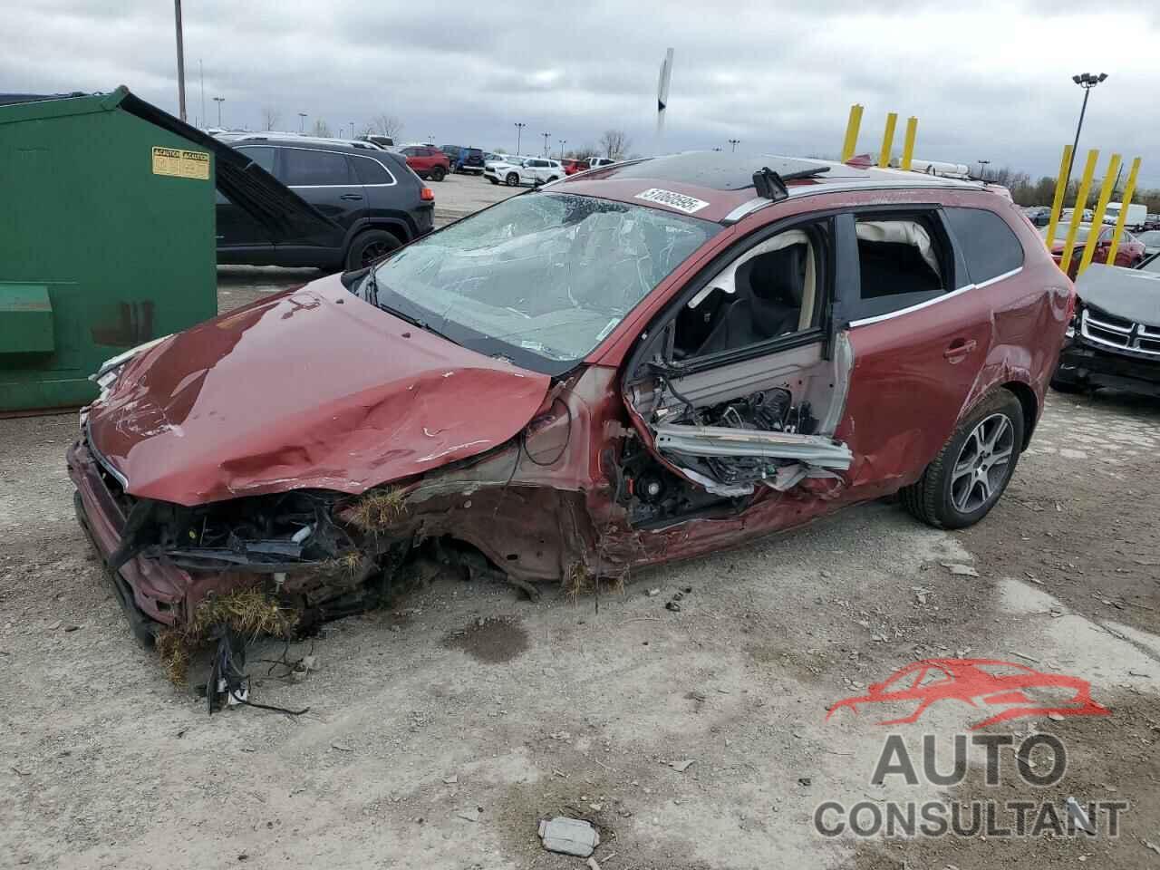 VOLVO XC60 2013 - YV4902DZ9D2453665