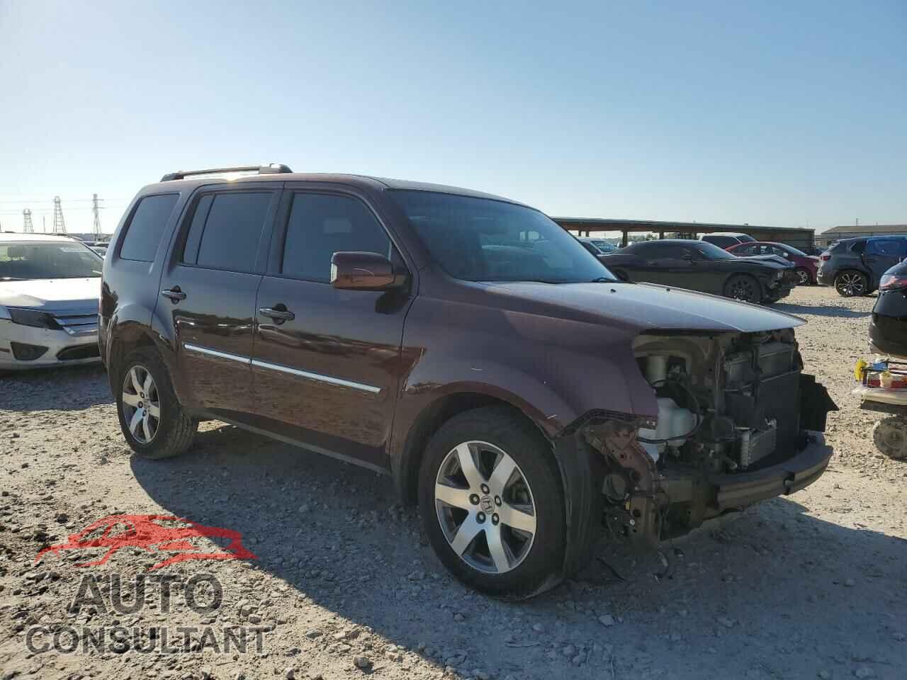 HONDA PILOT 2013 - 5FNYF4H92DB085751