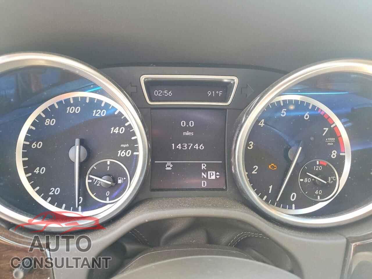 MERCEDES-BENZ M-CLASS 2012 - 4JGDA5HB4CA001065