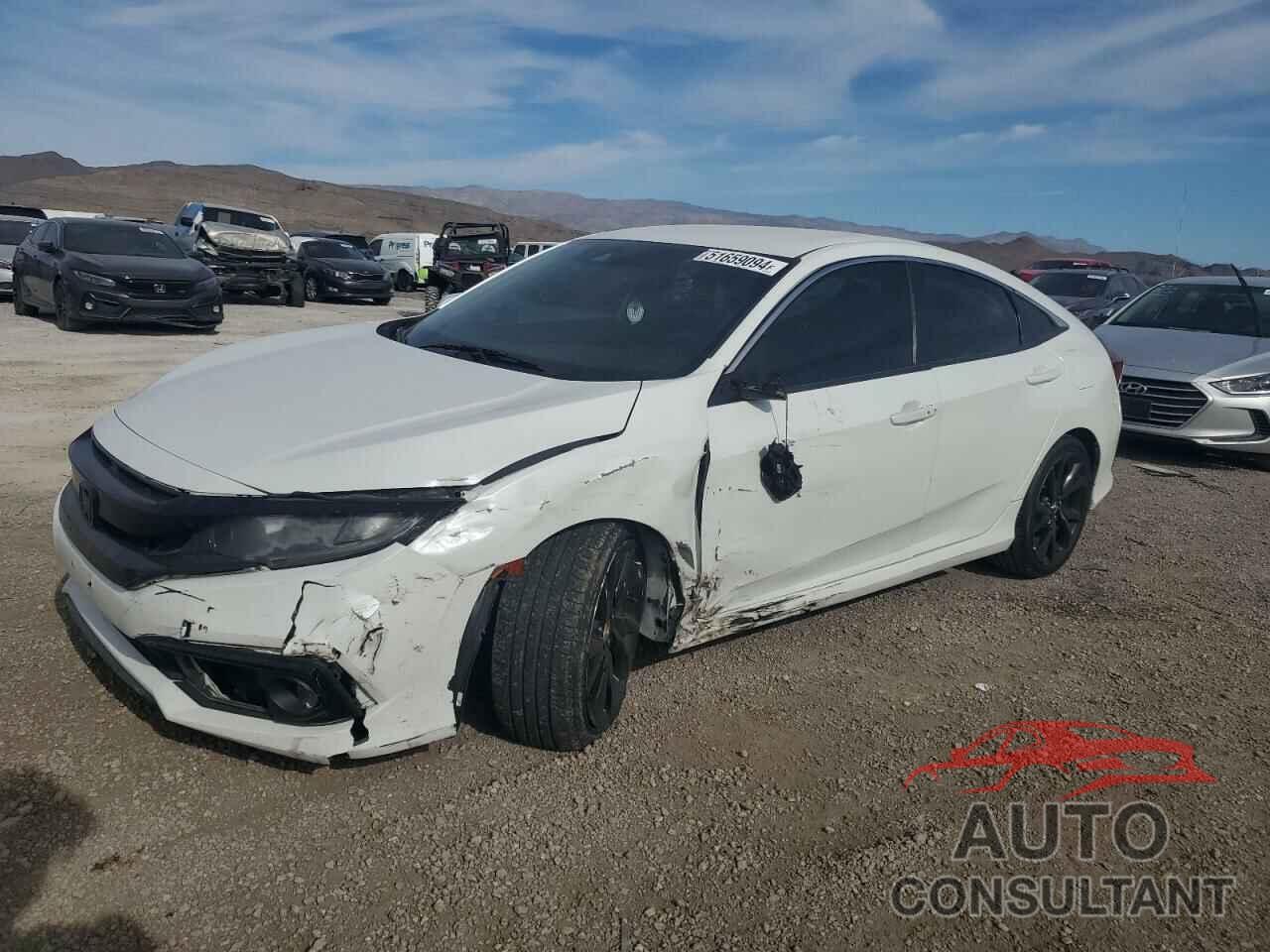 HONDA CIVIC 2019 - 19XFC2E81KE022319