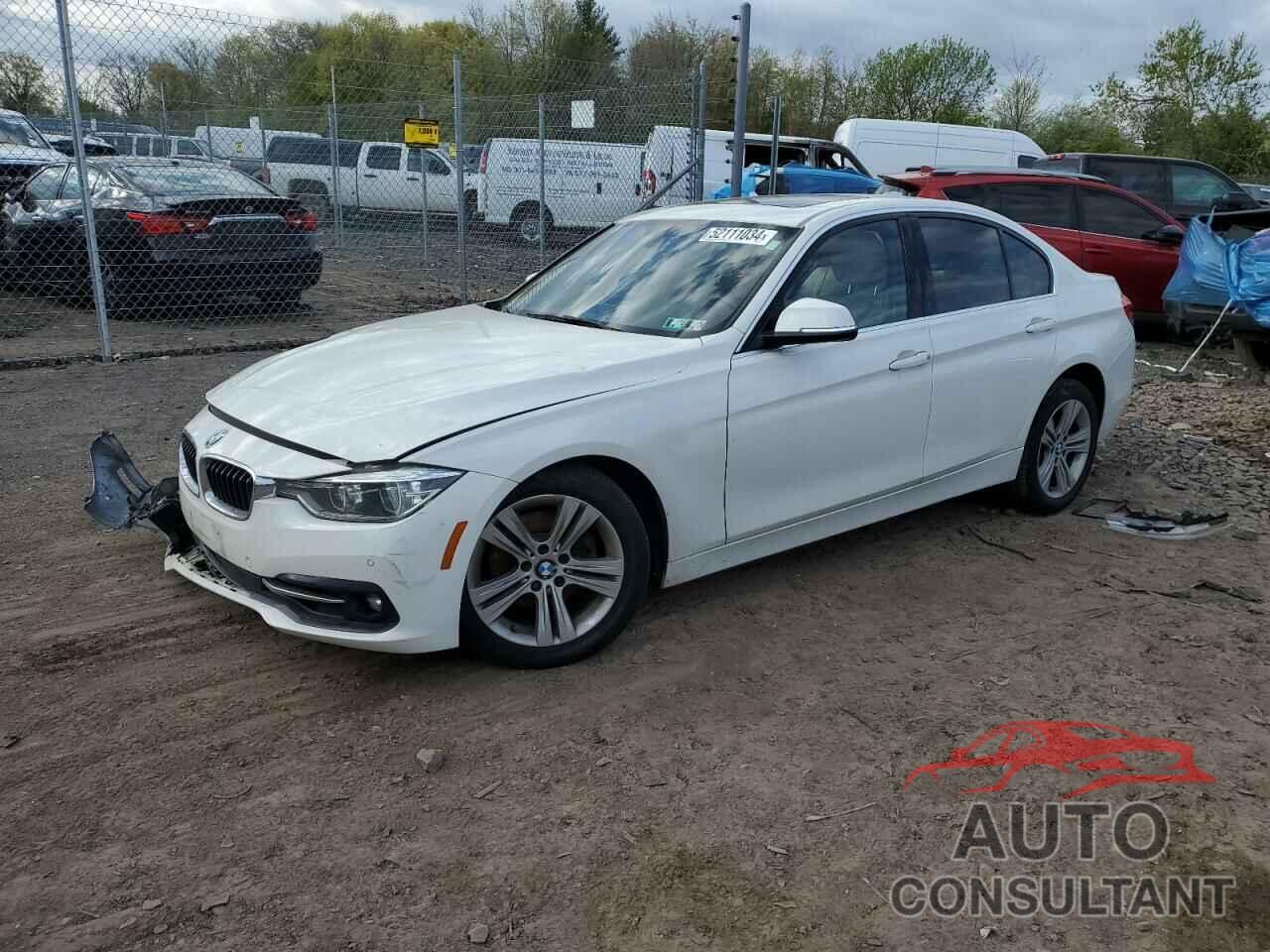 BMW 3 SERIES 2017 - WBA8D9C3XHA005422