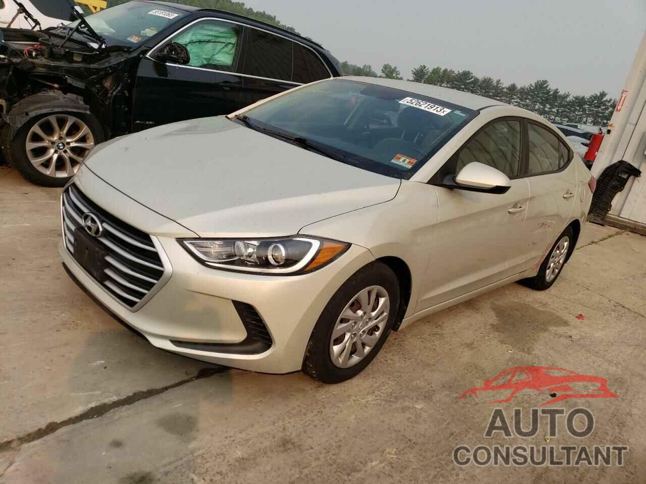 HYUNDAI ELANTRA 2017 - KMHD74LF8HU095458