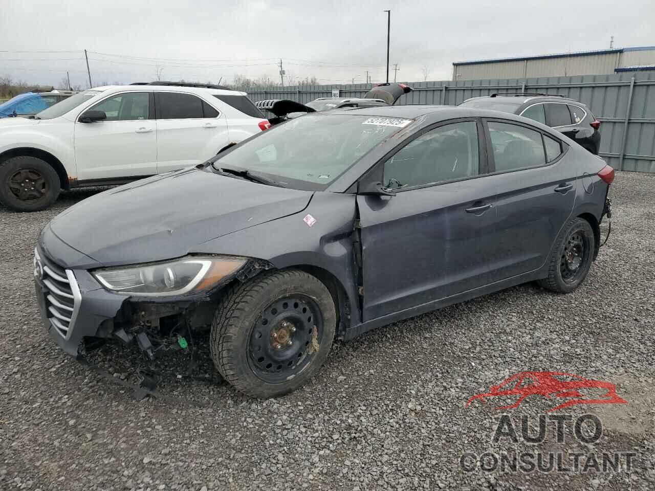 HYUNDAI ELANTRA 2018 - KMHD84LF8JU651559