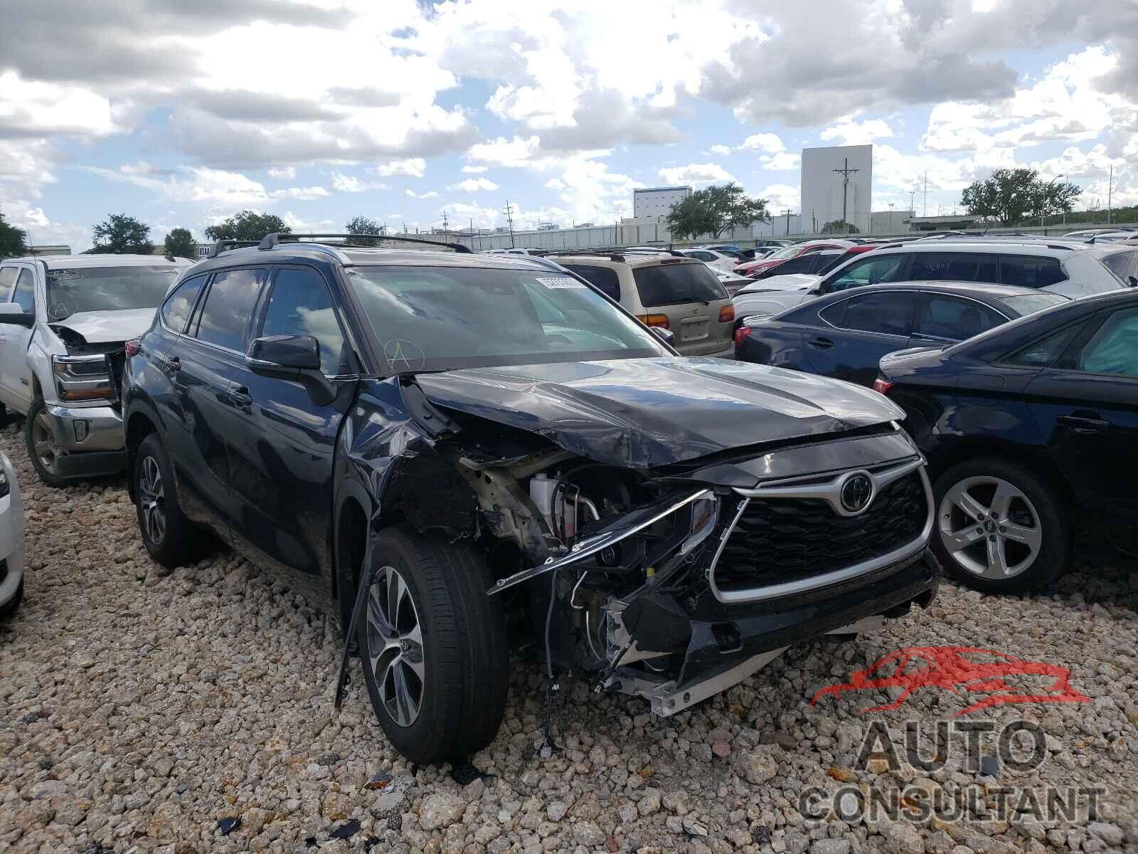 TOYOTA HIGHLANDER 2021 - 5TDGZRAH9MS515076