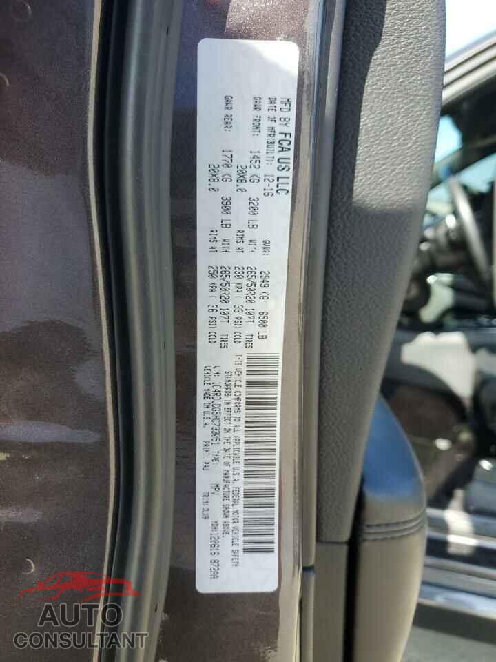 DODGE DURANGO 2017 - 1C4RDJDG5HC733051
