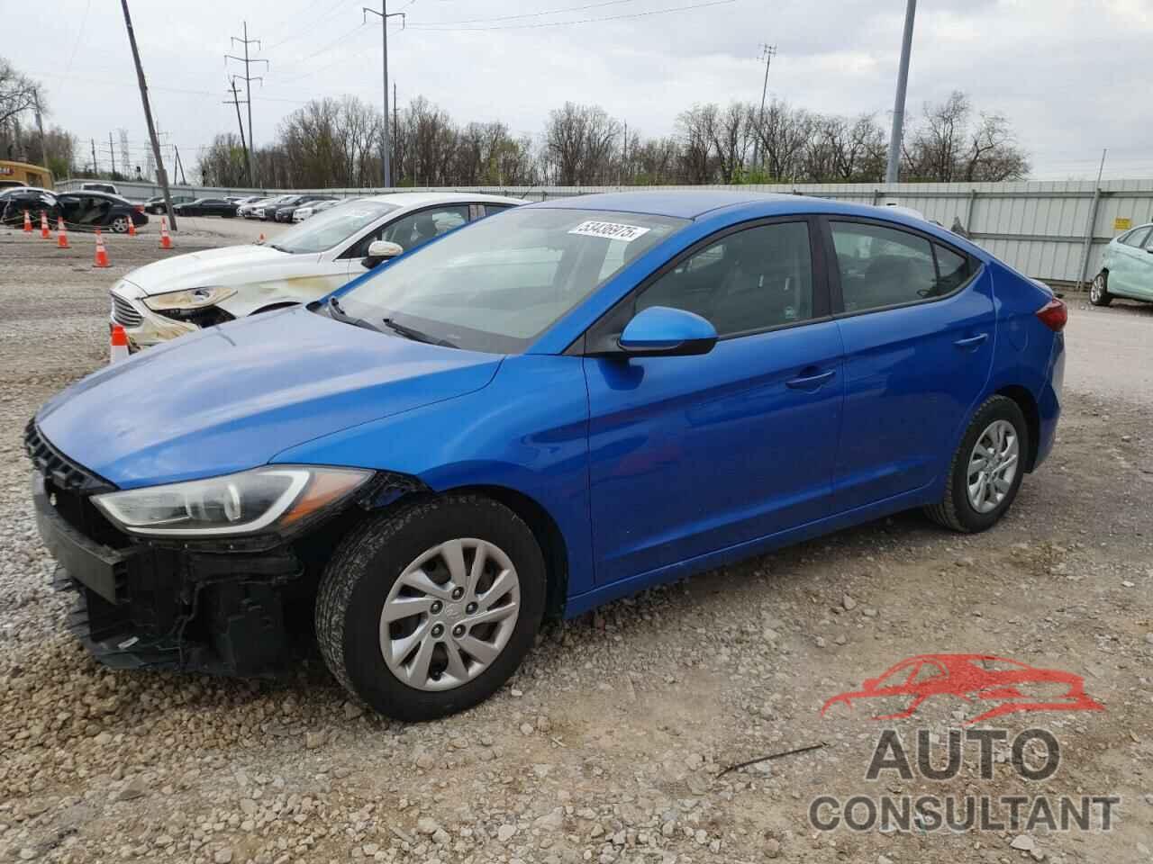HYUNDAI ELANTRA 2017 - KMHD74LF1HU369681