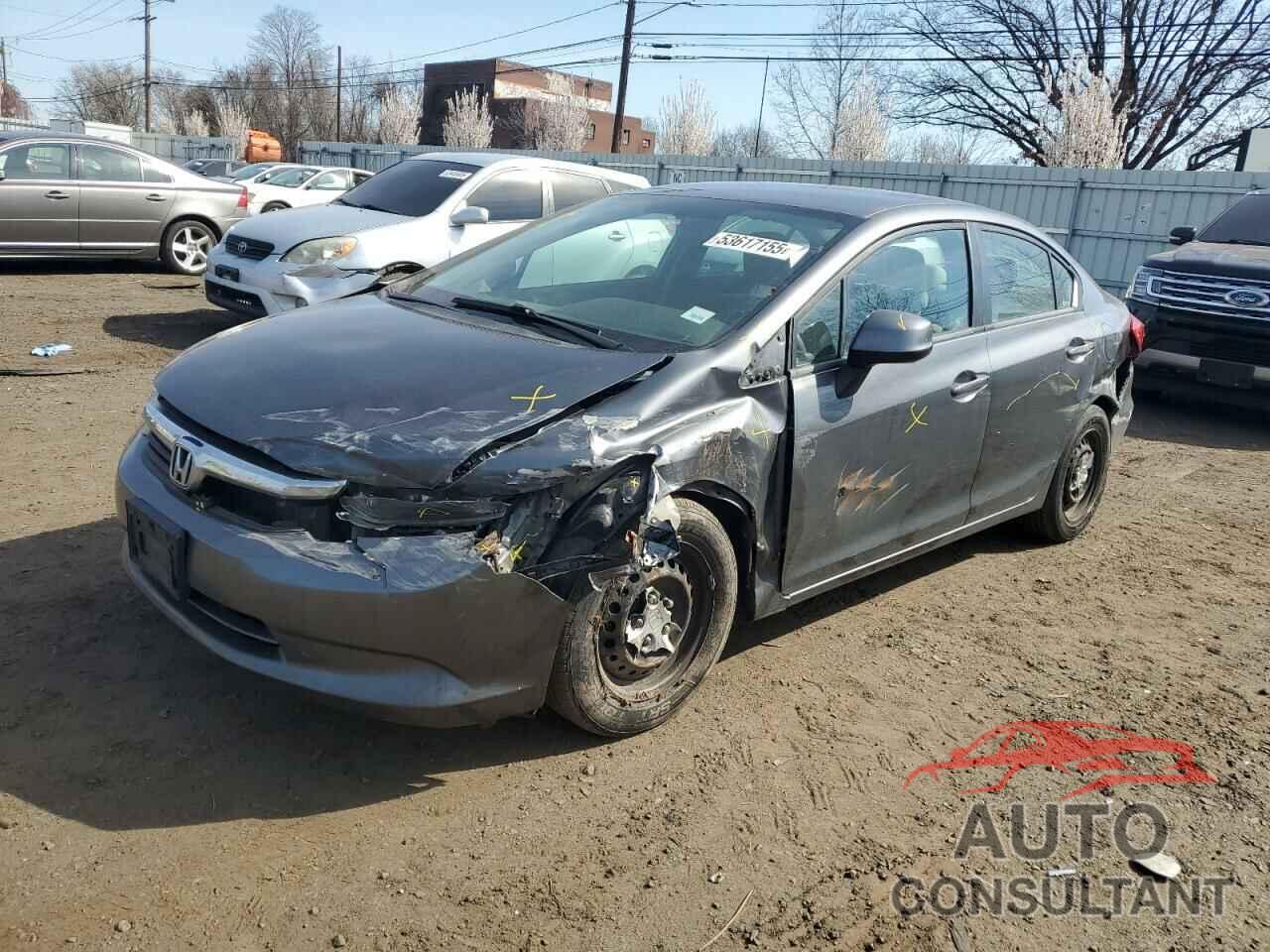 HONDA CIVIC 2012 - 2HGFB2F53CH314102