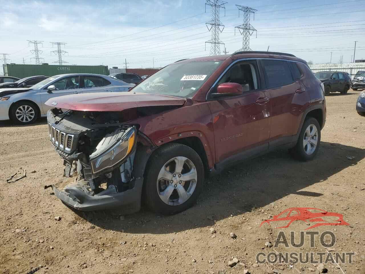 JEEP COMPASS 2021 - 3C4NJDBB3MT598618