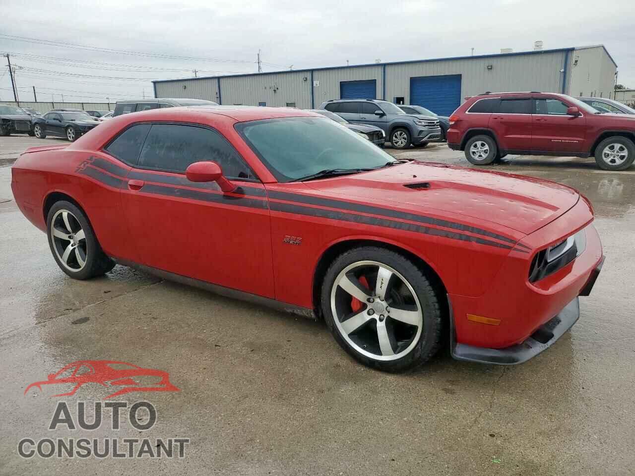 DODGE CHALLENGER 2012 - 2C3CDYCJ6CH291287