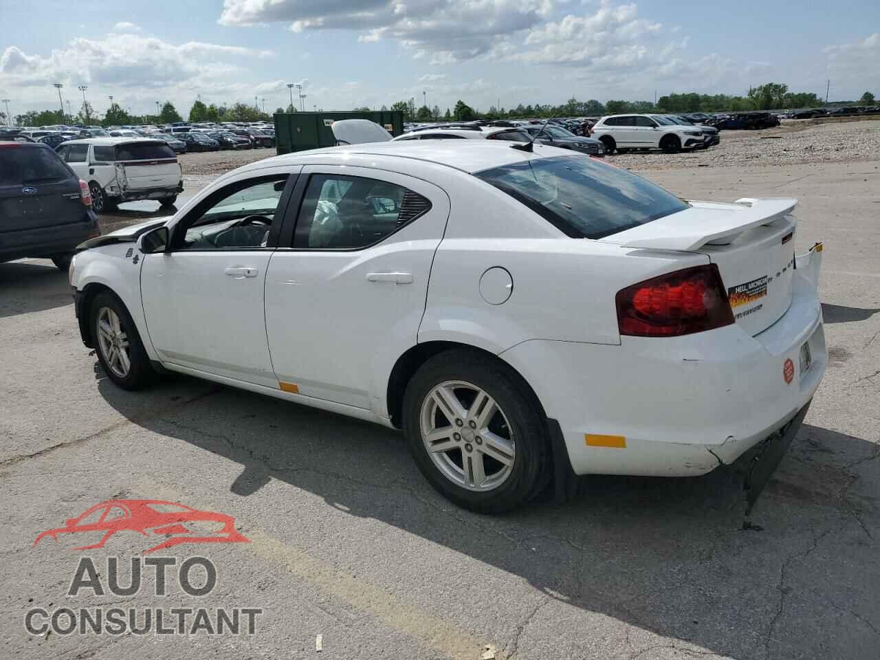 DODGE AVENGER 2012 - 1C3CDZCB5CN161720