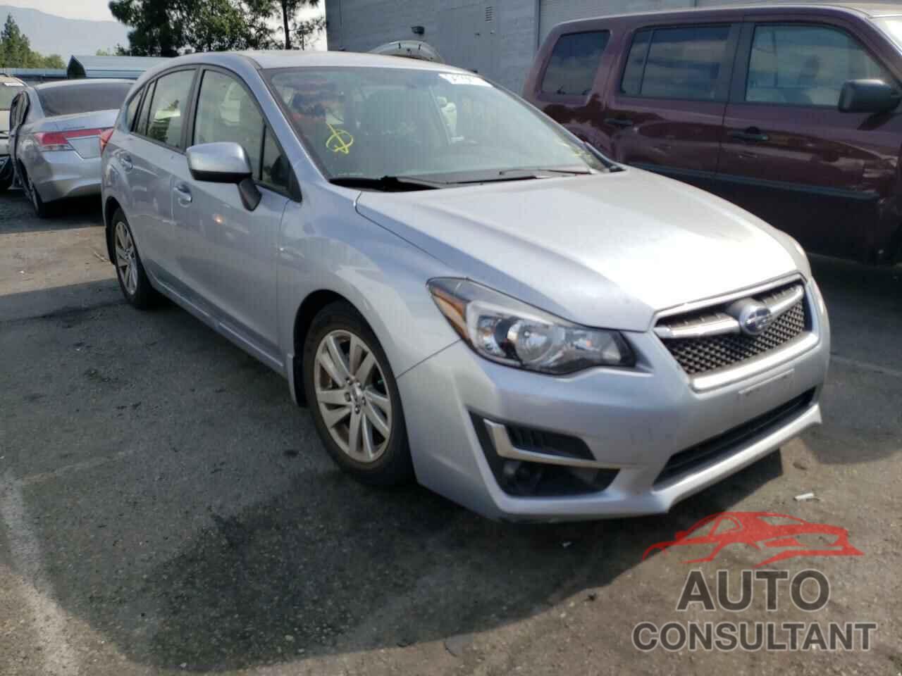 SUBARU IMPREZA 2016 - JF1GPAB66G8265217