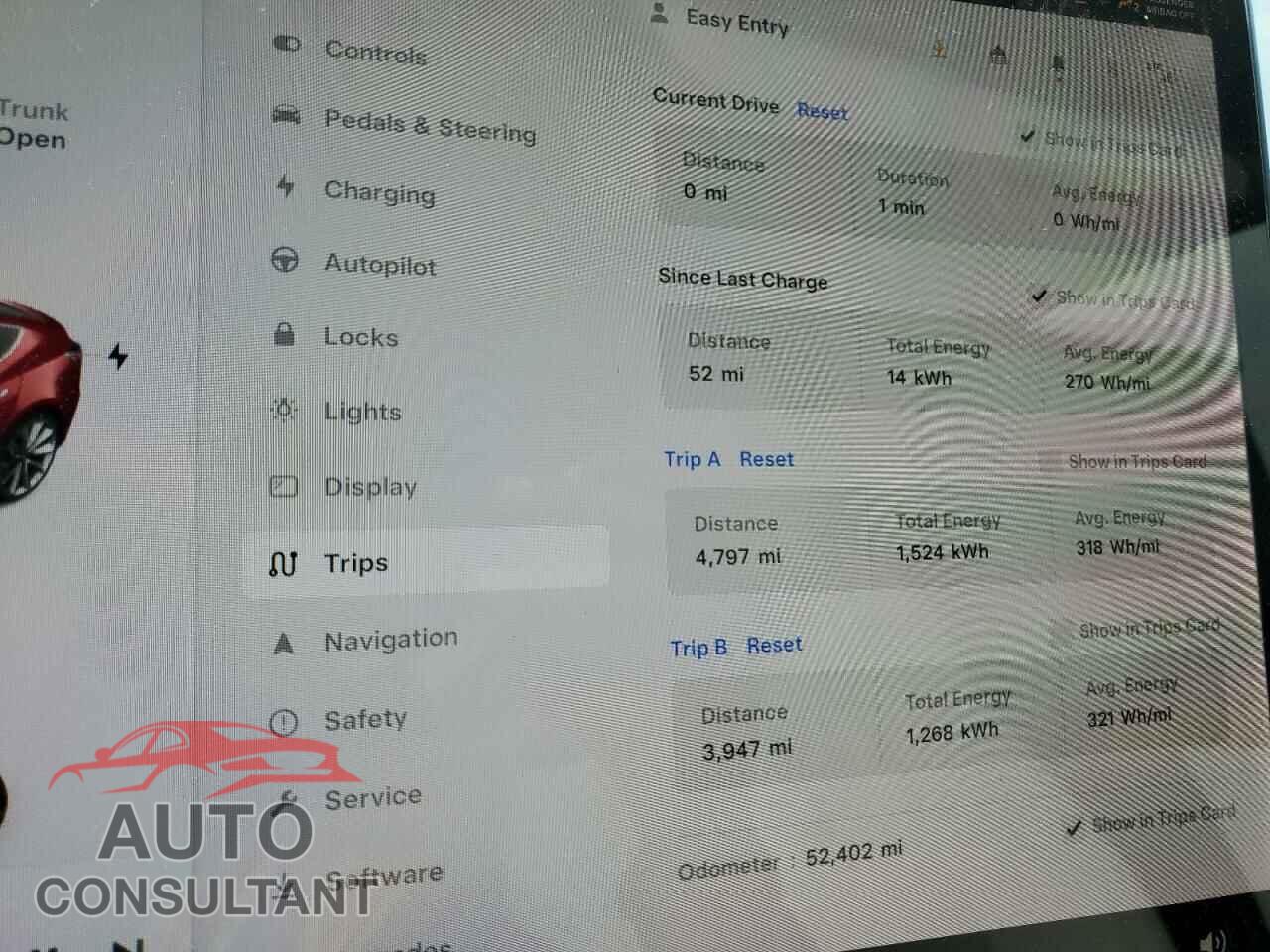 TESLA MODEL 3 2019 - 5YJ3E1EB1KF451005