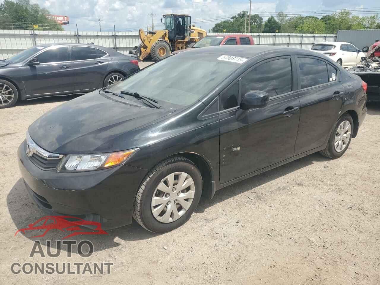HONDA CIVIC 2012 - 19XFB2F56CE069421