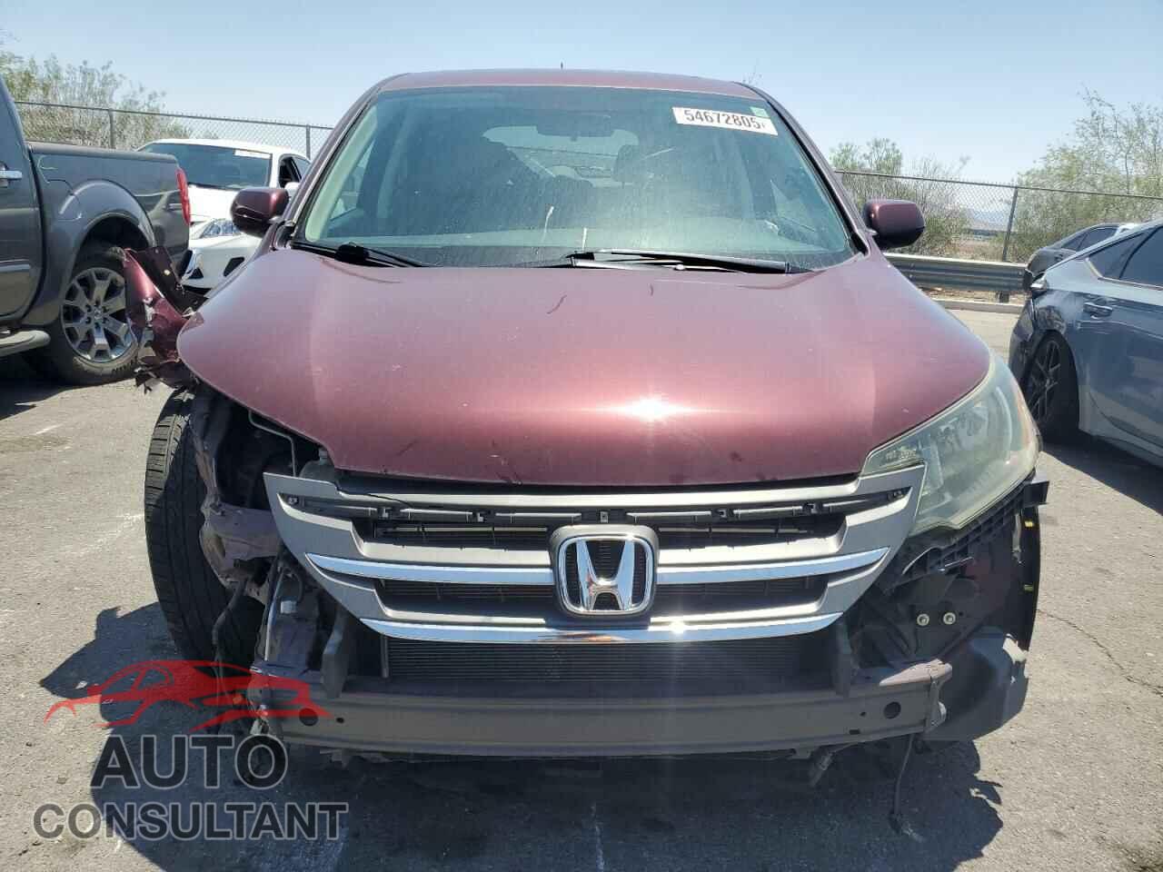 HONDA CRV 2012 - 5J6RM4H51CL049773