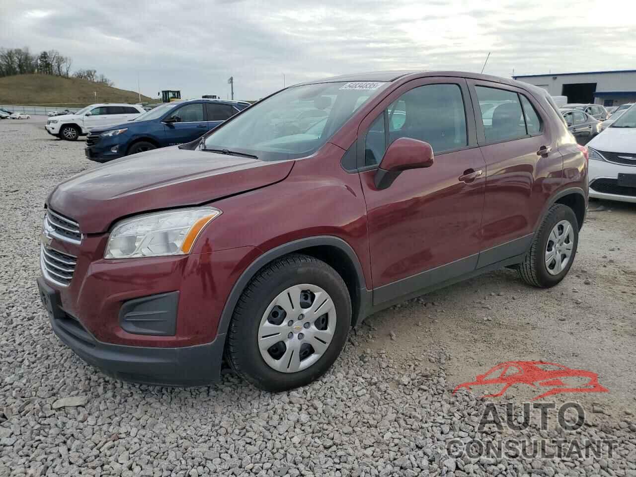 CHEVROLET TRAX 2016 - 3GNCJKSBXGL266506