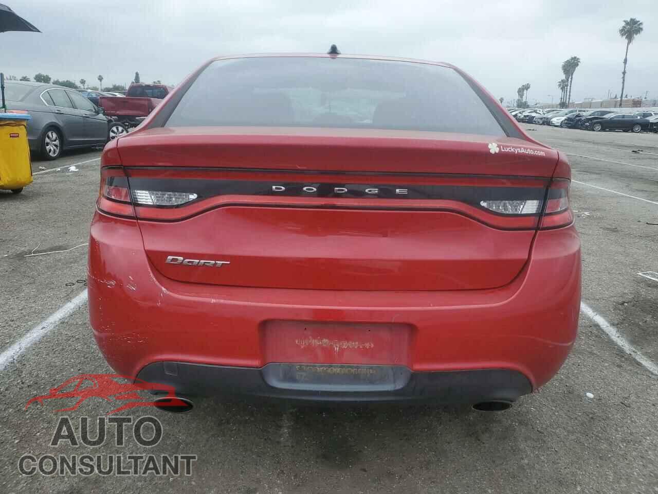 DODGE DART 2016 - 1C3CDFBB4GD592397