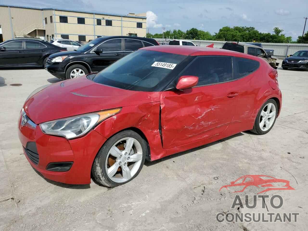 HYUNDAI VELOSTER 2012 - KMHTC6AD0CU026535