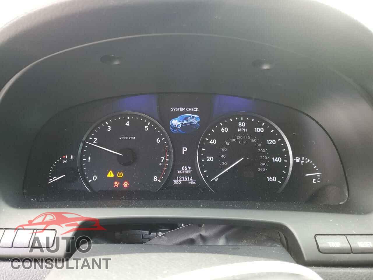 LEXUS LS460 2013 - JTHBL5EF3D5123986