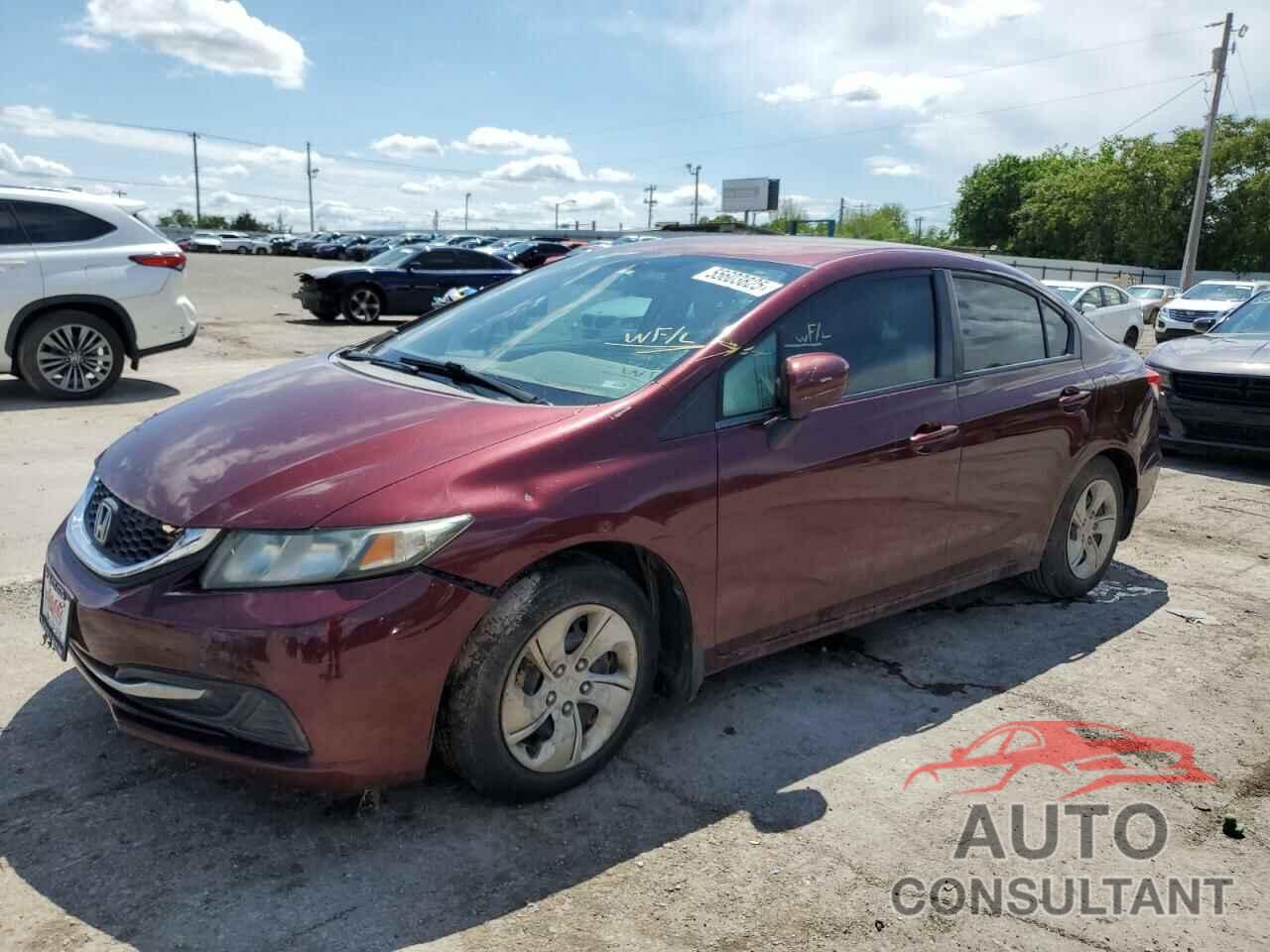 HONDA CIVIC 2014 - 2HGFB2F52EH504105