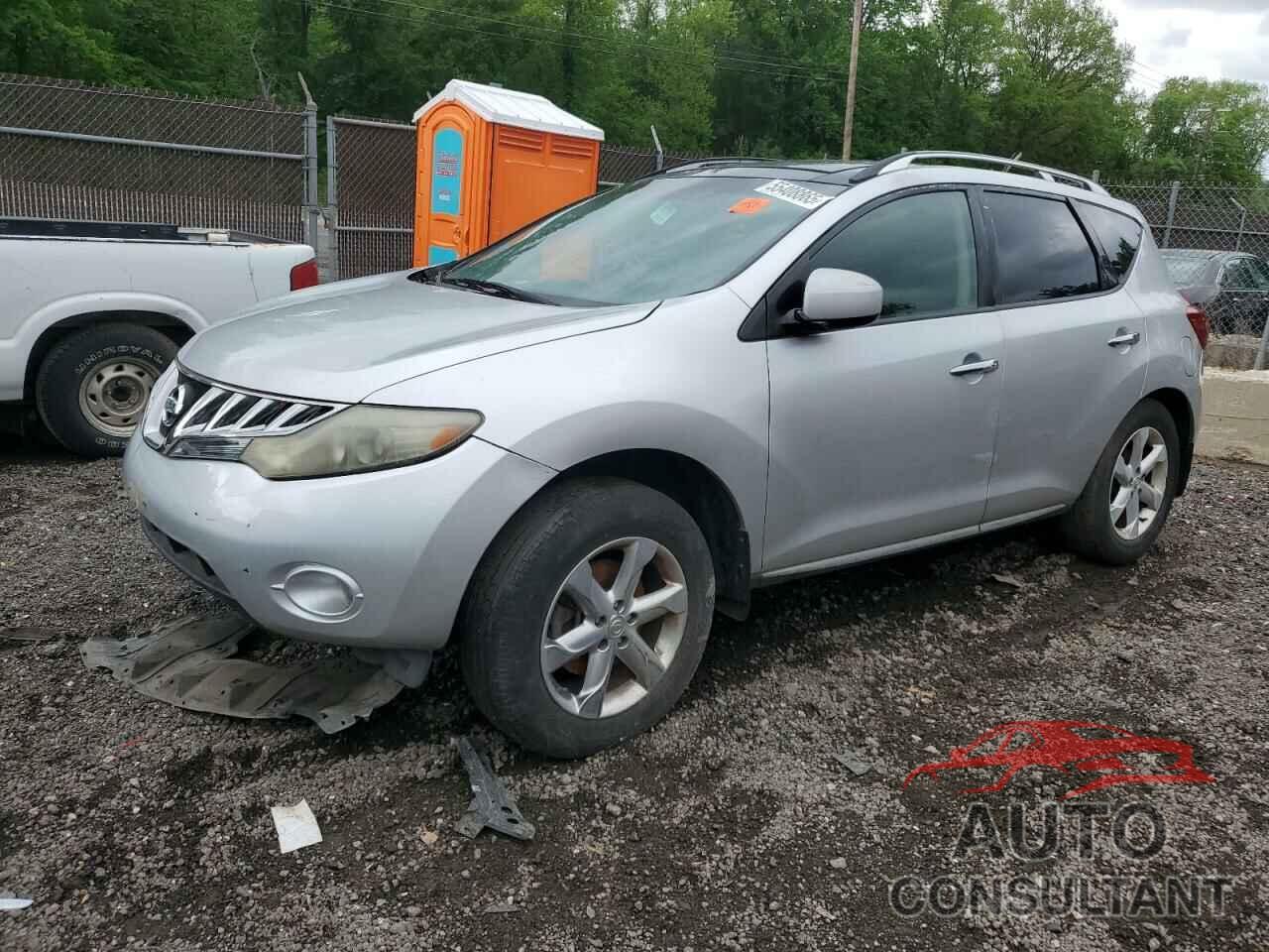 NISSAN MURANO 2009 - JN8AZ18W79W209680