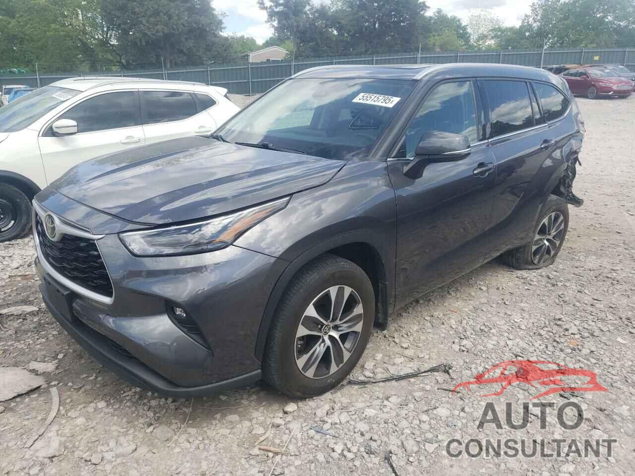 TOYOTA HIGHLANDER 2022 - 5TDGZRBHXNS226630