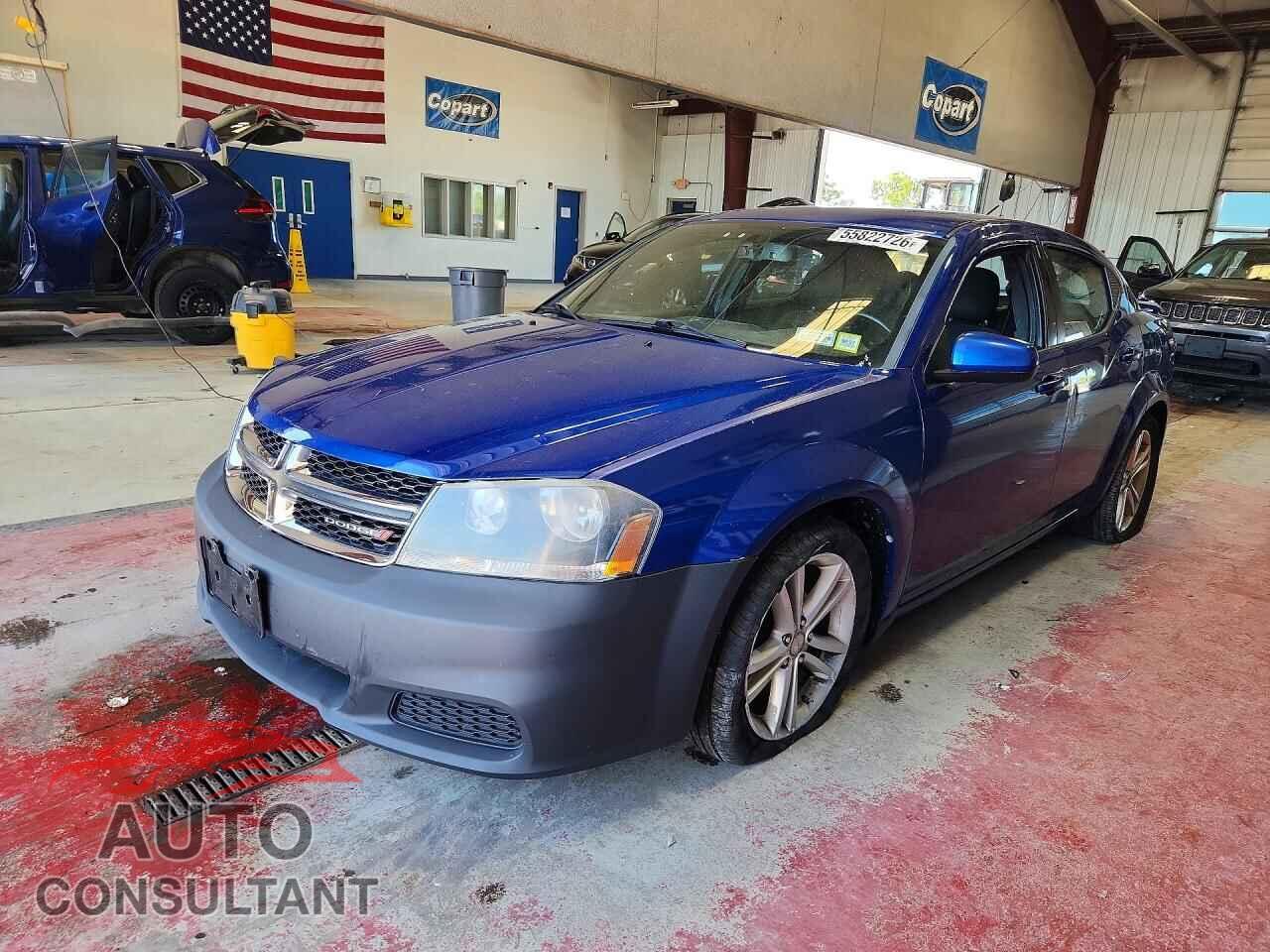 DODGE AVENGER 2013 - 1C3CDZCB8DN623124