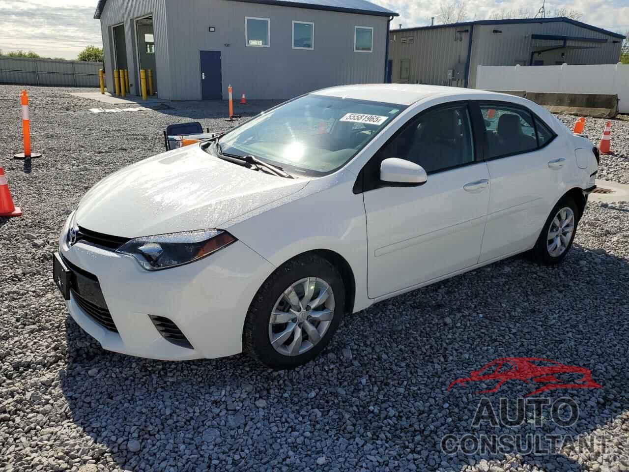 TOYOTA COROLLA 2016 - 2T1BURHE5GC497709