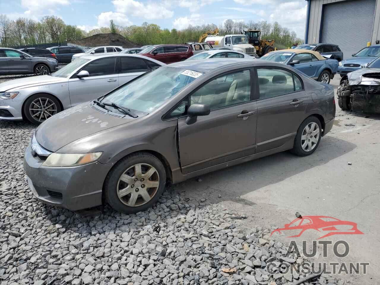 HONDA CIVIC 2009 - 19XFA16599E016377