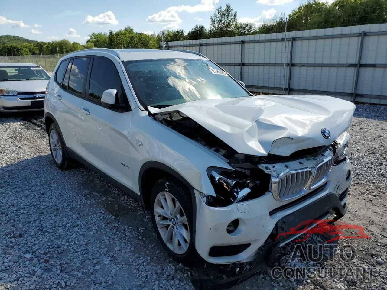 BMW X3 2016 - 5UXWX9C51G0D72945