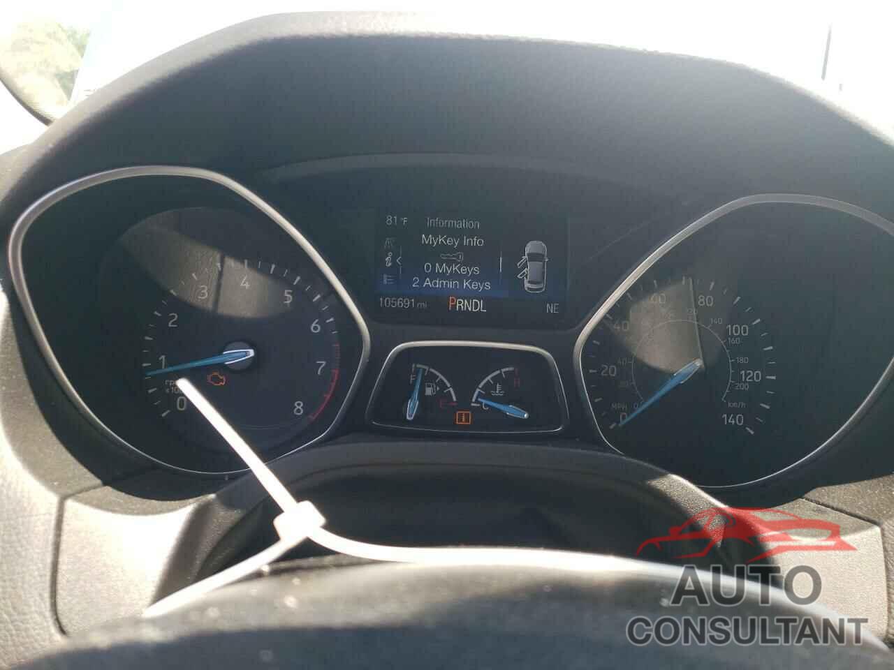 FORD FOCUS 2016 - 1FADP3F2XGL332145