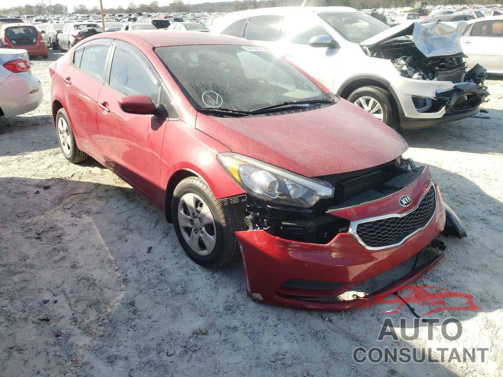 KIA FORTE 2016 - KNAFK4A67G5552006