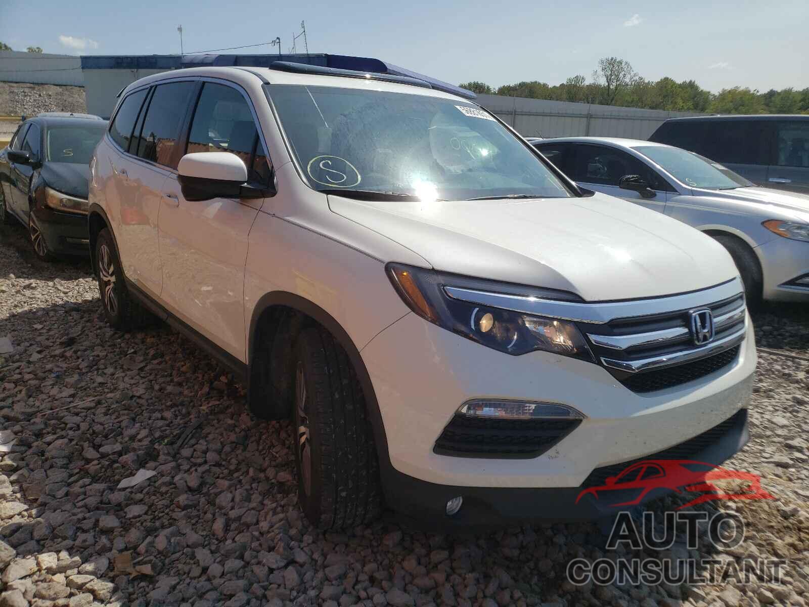 HONDA PILOT 2017 - 5FNYF5H51HB039546