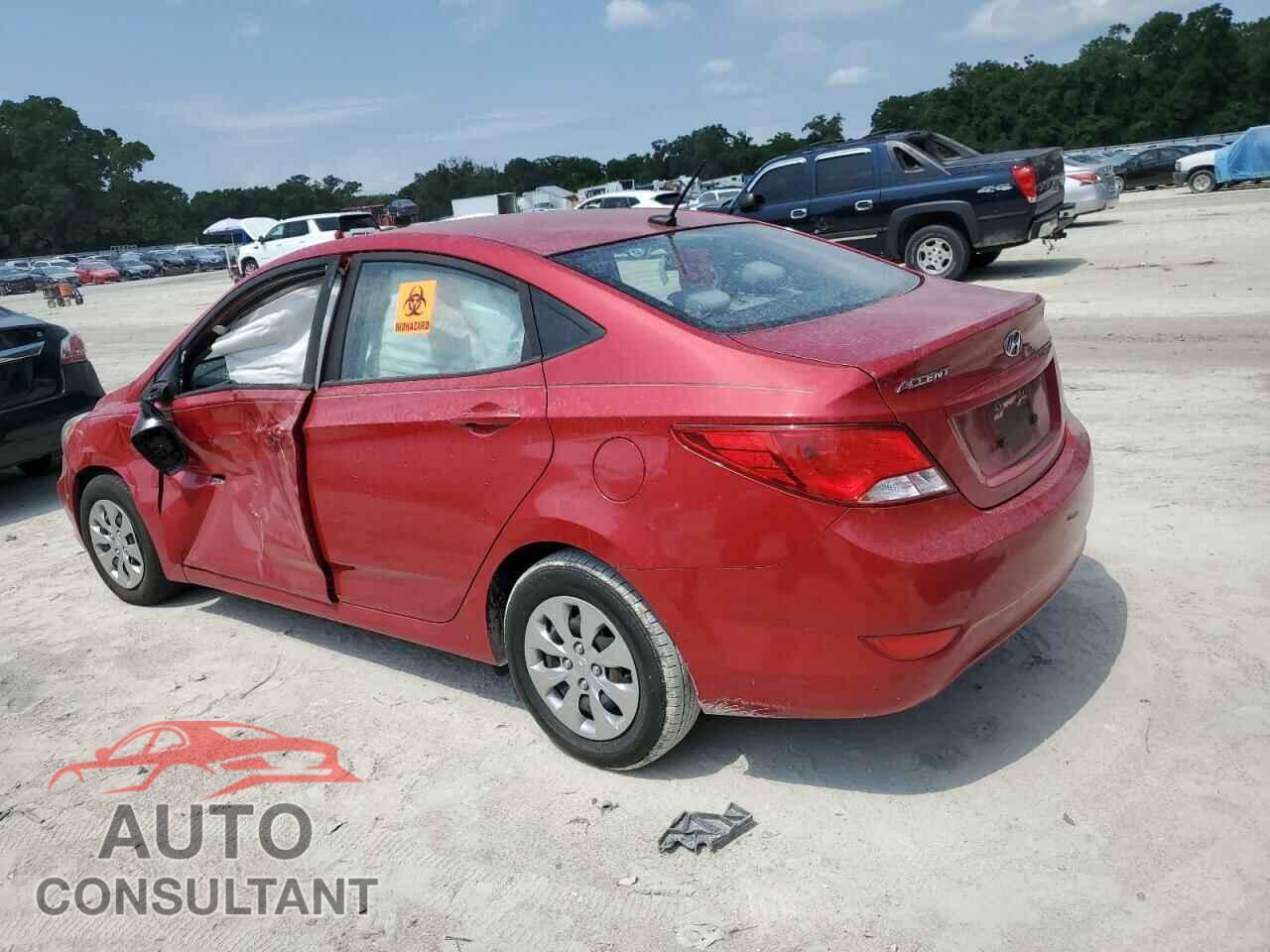 HYUNDAI ACCENT 2017 - KMHCT4AEXHU245698