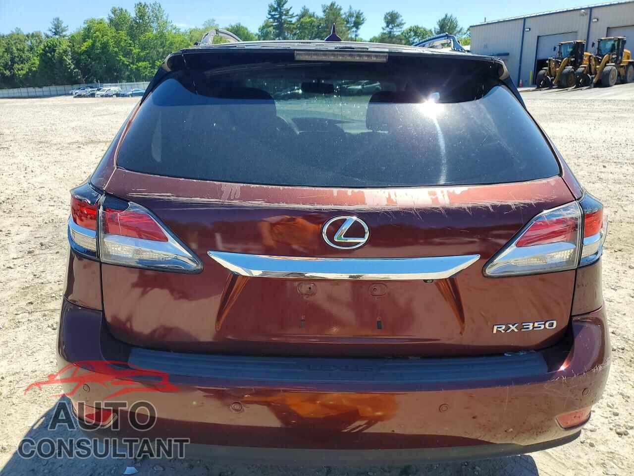 LEXUS RX350 2013 - 2T2BK1BAXDC200292