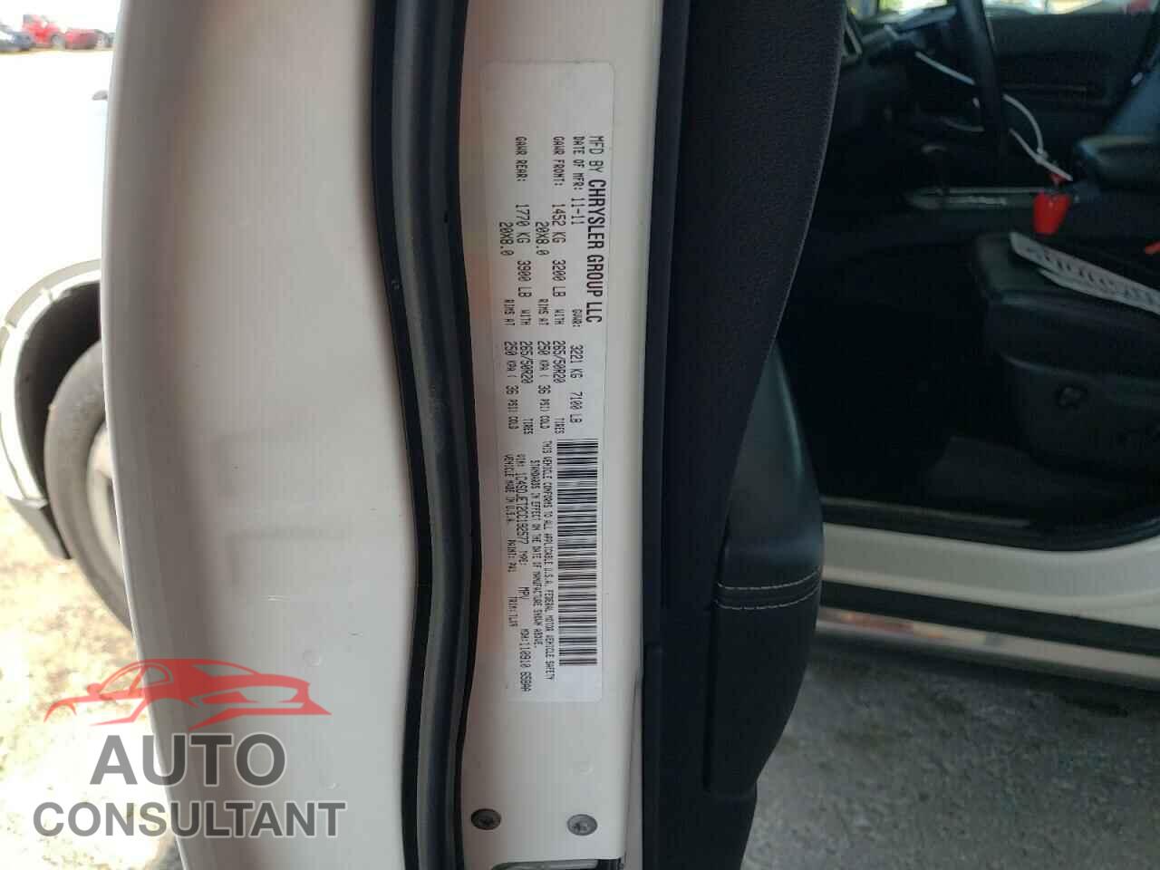 DODGE DURANGO 2012 - 1C4SDJET2CC192577